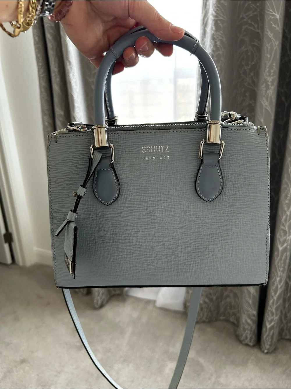SCHUTZ compact satchel